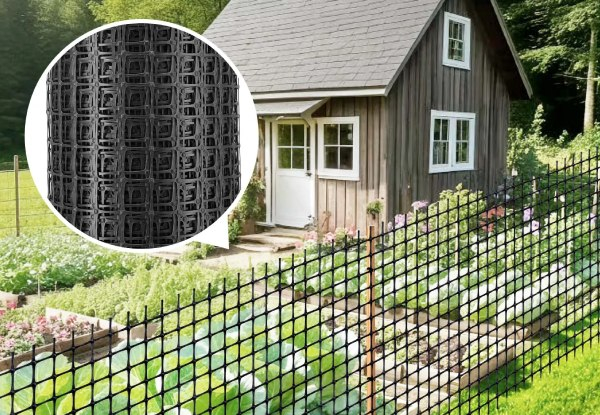 Plastic Garden Mesh Barrier Net - Two Sizes Available