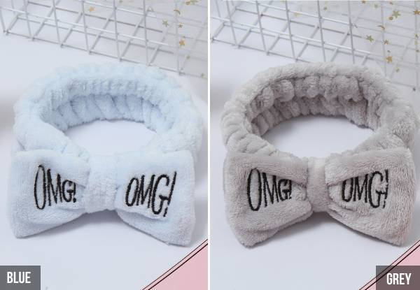 Two-Pack of OMG Headbands - Eight Colours Available