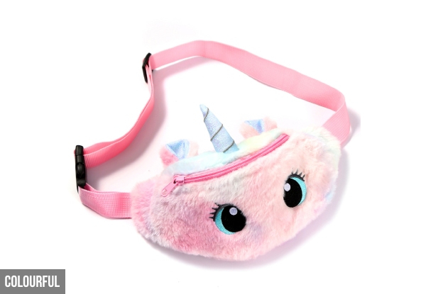 Cute Kids Unicorn Waist Bag - Four Colours Available