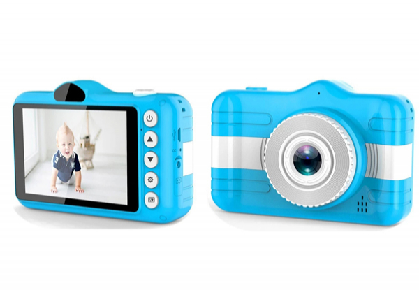 3.5inch 1080P Cute Cartoon Kids Photo/Video Camera - Two Colours Available