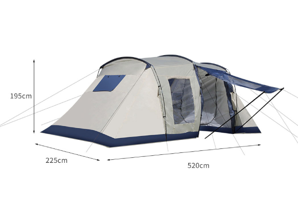 Six to Eight Person Mountview Portable Large Family Camping Tent