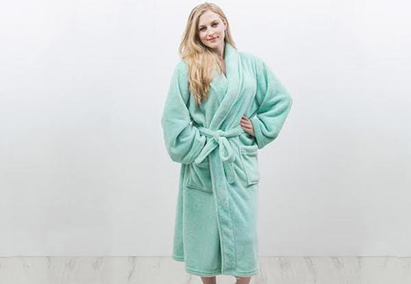 Bambury Microplush Robe - 12 Colours Available