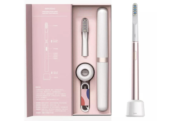 Luxury Electric Toothbrush with Four Heads - Three Colours & Extra Heads Available
