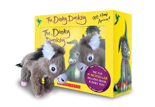 Dinky Donkey Box Set with Plush Toy