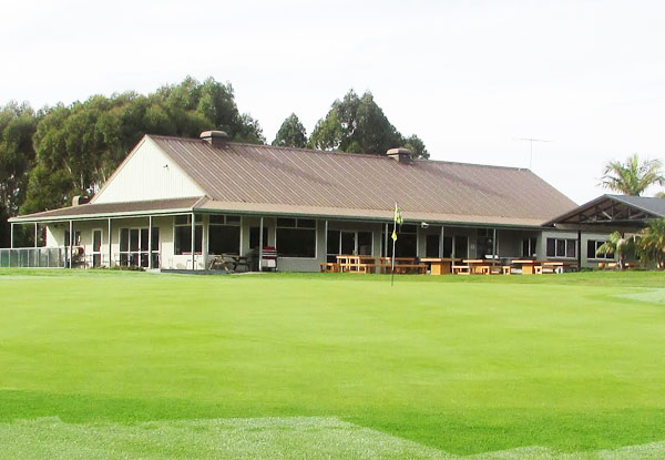 18-Hole Round of Golf for Two People on the Stunning Bay of Islands Golf Course, Kerikeri incl. Cart & Clubs Hire