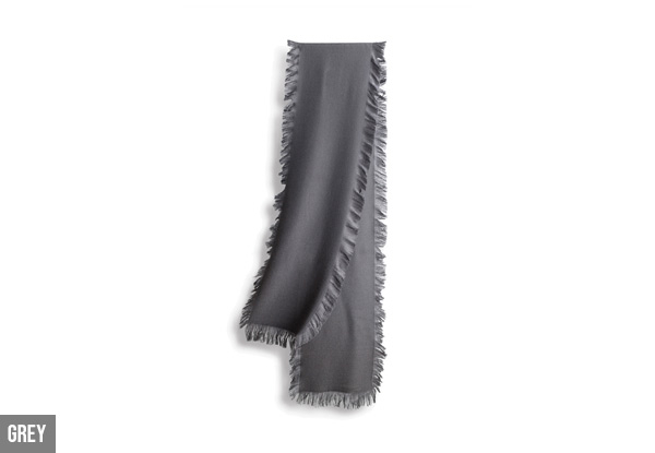 UGG Merino Wool Fringed Scarf - 10 Styles Available