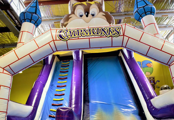 Entry for Two Children to Chipmunks Pakuranga incl. Free Entry for Two Adults