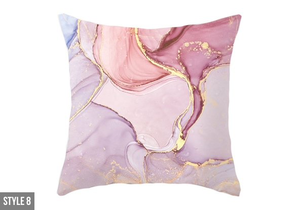 Two-Pack of Pink Feather Pattern Pillowcases - 10 Styles Available & Option for Four-Pack