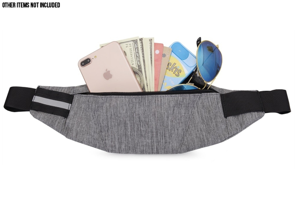 Travel Waist Bag with Headphone Hole - Three Colours Available with Free Delivery