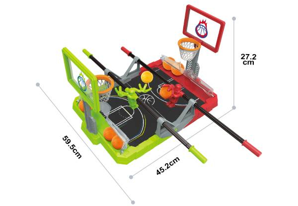 Green & Red Foosketball Table Top Play Set