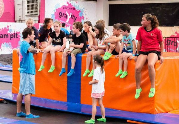 One-Hour Bounce Session for Two People - Options for Toddler Session, Two-Hour Session, a Family Pass or Annual Pass