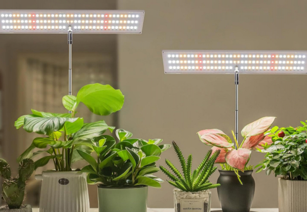 Full Spectrum Indoor LED Plant Light with Base - Option for Two
