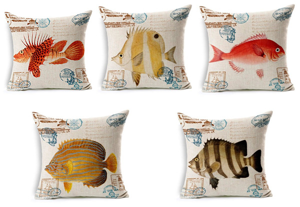 Marine Cushion Cover - Five Styles Available
