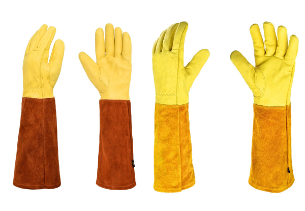 Pair of Garden Thorn-Proof Gloves - Available in Two Colours & Four Sizes