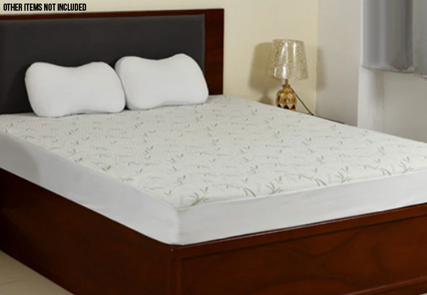 Four Seasons Bamboo Queen-Sized Mattress Protector