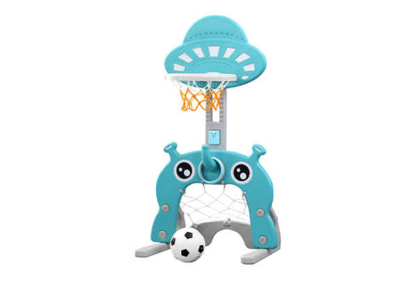 Five-in-One Kids Basketball Hoop Stand Set