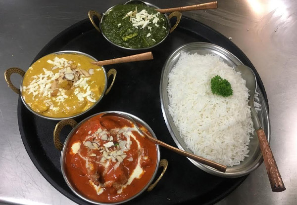 Three-Course Indian Banquet For Two People - Options for Four or Six People