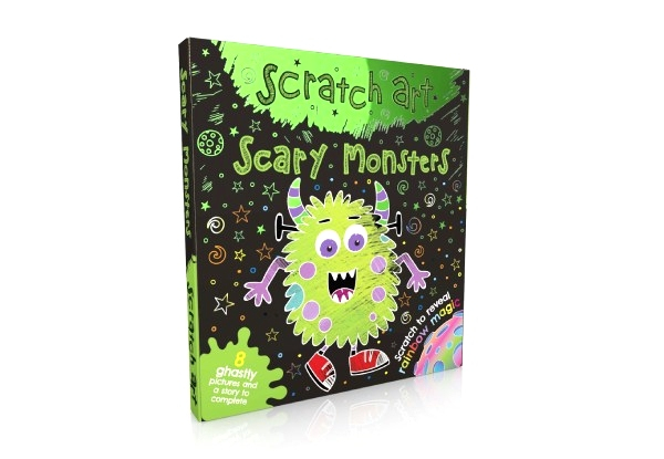 Scratch Art Fun Mini Activity Book - Two Options Available