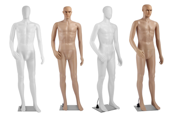 185cm Male Mannequin - Two Options Available