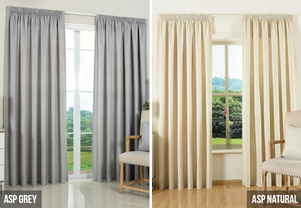 Ready-Made Thermal Curtains - Six Sizes & Five Designs Available