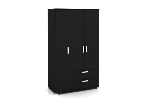 Space Saving Wardrobe & Drawers Unit - Three Colours Available