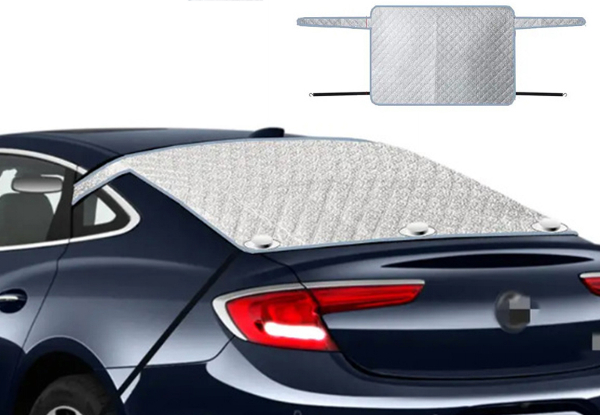 Magnetic Car Rear Windshield Snow Cover