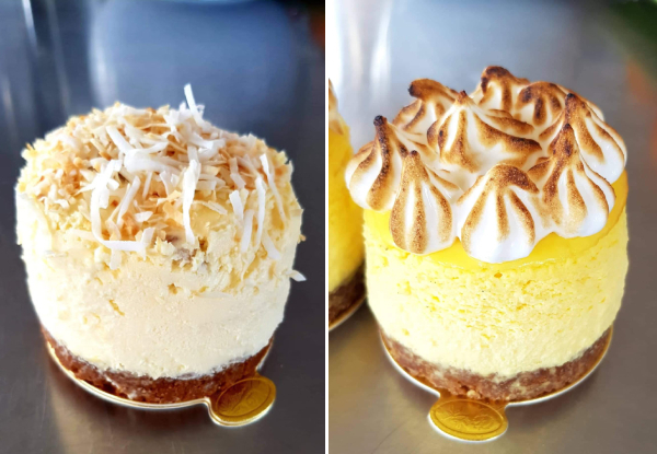 Six Premium, Hand-Crafted Baked French Cheesecakes