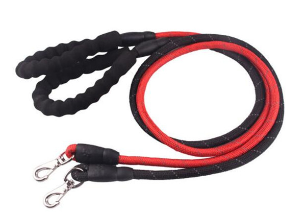 Two-Pack of 150cm Reflective Pet Leashes - Two Colours Available & Option for Three-Pack