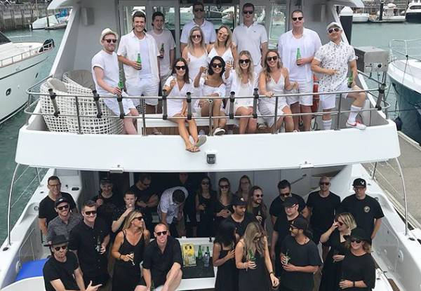 4-Hour Auckland Harbour Cruise for up to 30 Guests on Motor Yacht Savoy incl. Two Large Grazing Platters & Drink on Arrival - Options for up to 49 Guests