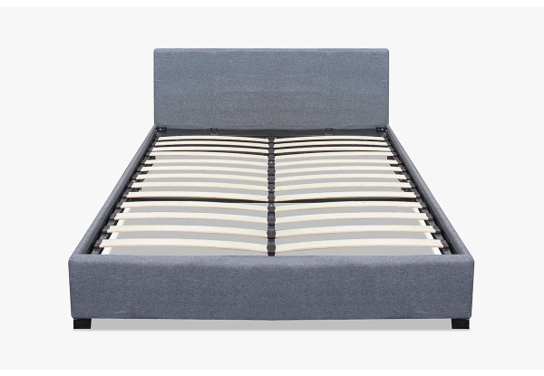 T Bass Bed Frame with Linen Storage - Three Sizes Available