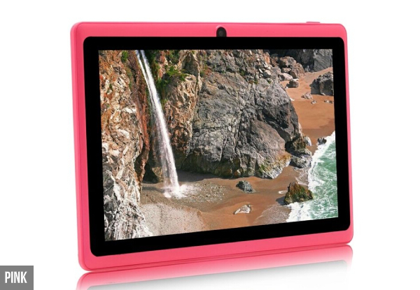 Seven-Inch Kids Tablet  - Five Colours Available with Free Delivery