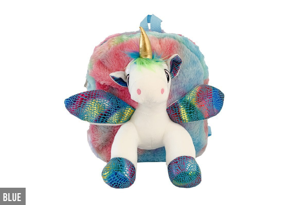 Adorable Unicorn Backpack - Four Colours Available