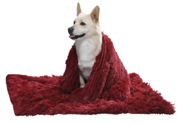 Double Layered Plush Pet Blanket - Five Colours & Four Sizes Available