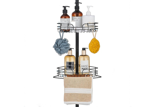 Adjustable Shower Caddy Rack