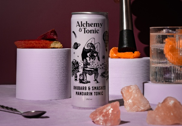 24-Pack Alchemy & Tonic Mixers 250ml - Six Options Avaialble