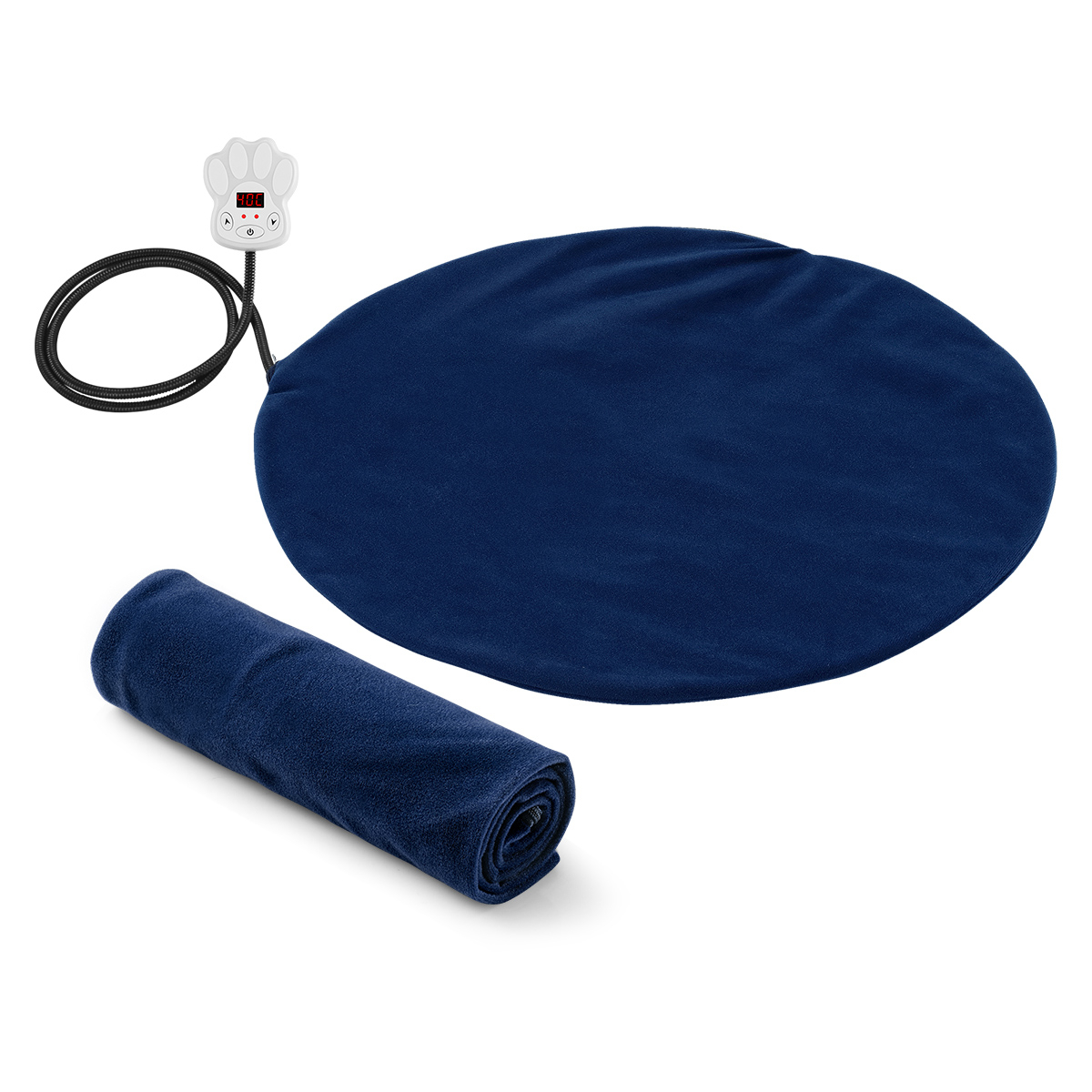 Electrical Heating Pad including Two Fleece Covers