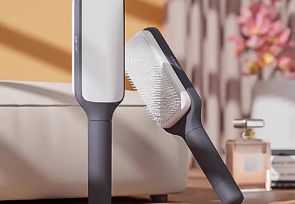 Self-Cleaning Hair Brush - Two Colours Available