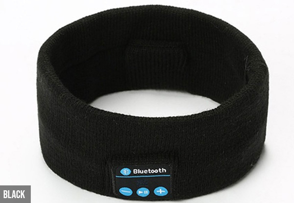 Wireless Sport Stereo Headband with Bluetooth Control Panel - Three Colours Available