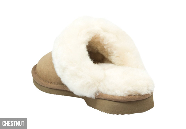 Comfort Me Women’s 'Wombat' Memory Foam Fur Trim UGG Scuffs - Four Colours Available