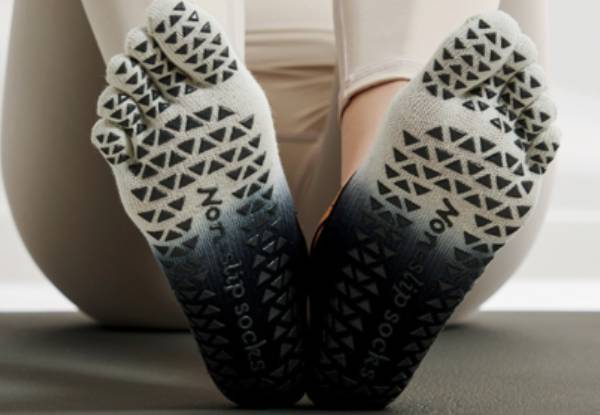 Two-Pair Yoga Socks - Four Colours Available