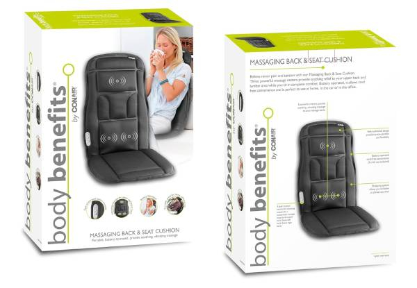 Body Benefits Massage Back & Seat Cushion