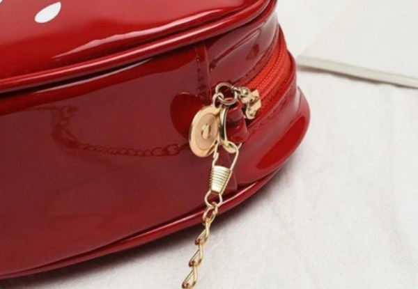 Strawberry Design Chain Crossbody Bag