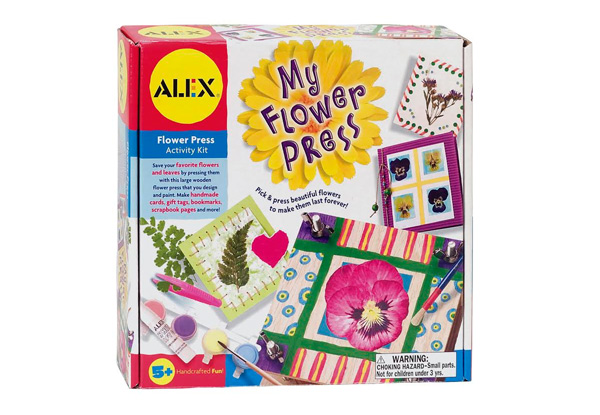 Alex Flower Press Activity Kit