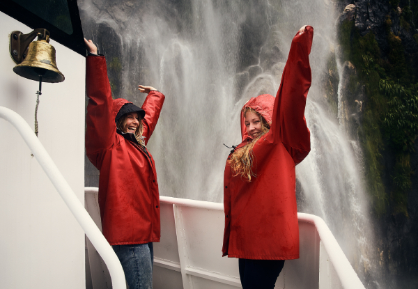 Milford Sound Coach & Nature Cruise incl. Lunch Departing from Queenstown & A Spirit of Queenstown Lake Wakatipu Cruise - Options for up to Four People