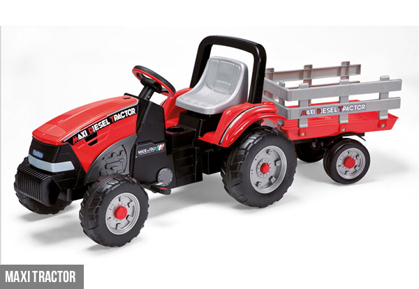 Children's Maxi Excavator or Tractor Ride-On