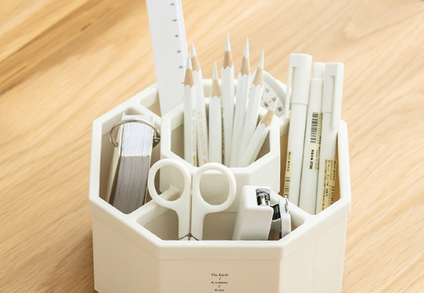 Lazy Susan Desk Organiser - Two Colours Available & Option for Two-Pack
