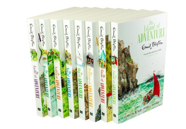 Enid Blyton Adventure Series Eight-Title Book Set