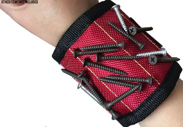 DIY Magnetic Wristband for Screws & Small Tools - Option for Two & Three Colours Available with Free Delivery