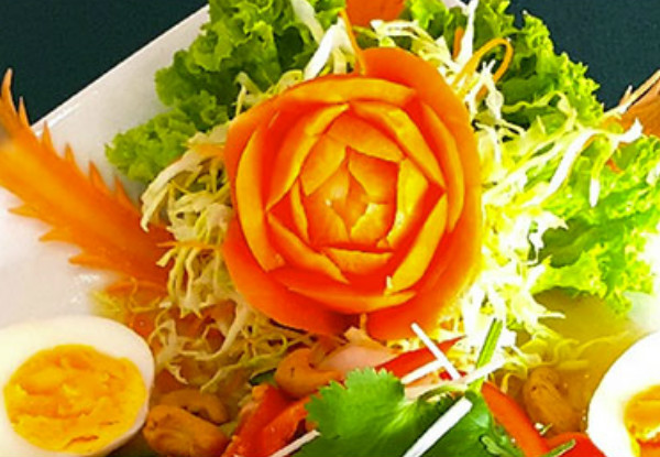 Thai Evening Dining Experience for Two incl. Entrees, Mains & Drinks