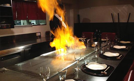 From $25 for a Three-Course Teppanyaki Meal for Two People - Options for up to 10 People, Lunch & Dinner Options Available